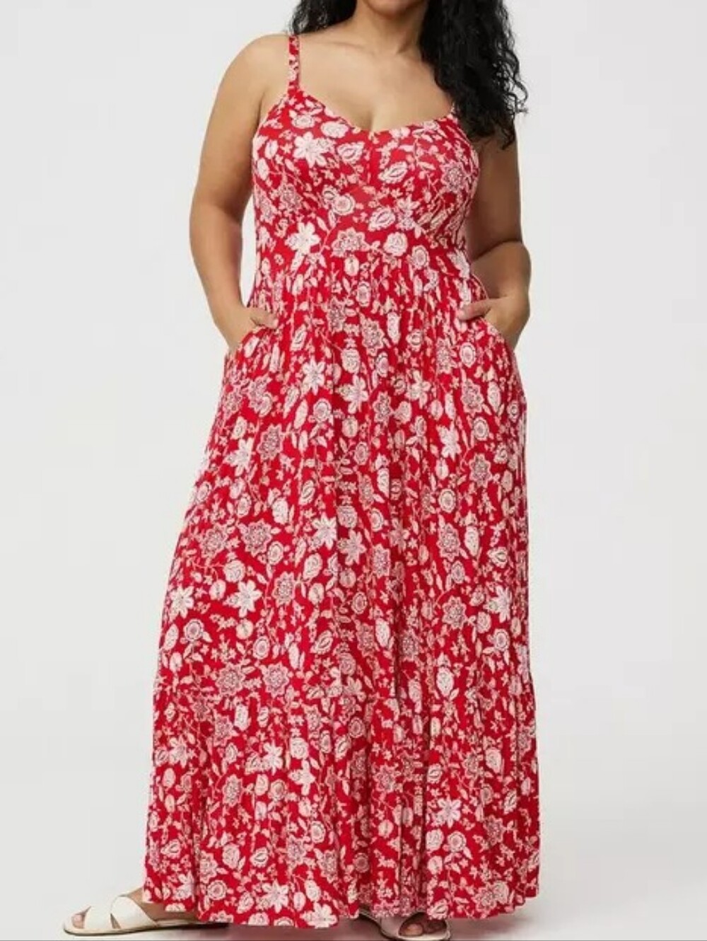 NWT Tiered Maxi Dress